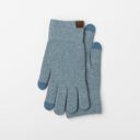 Steel Blue C.C� Cashmere Blend Touch Gloves