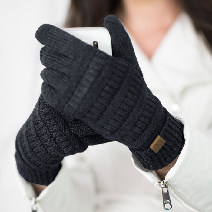 C.C� Knit Touch Gloves