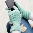  C.C� Knit Touch Gloves