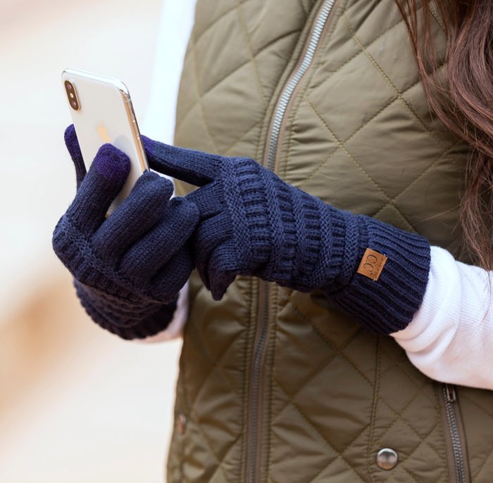 C.C� Knit Touch Gloves