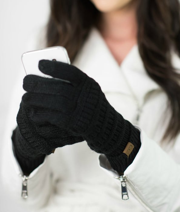 C.C� Knit Touch Gloves
