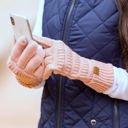 Indi Pink C.C� Knit Touch Gloves