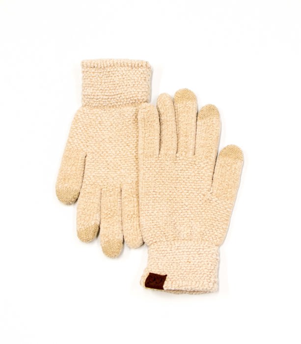 C.C� Chenille Touch Gloves