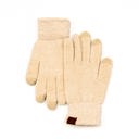 Beige C.C� Chenille Touch Gloves