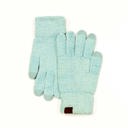 Mint C.C� Chenille Touch Gloves