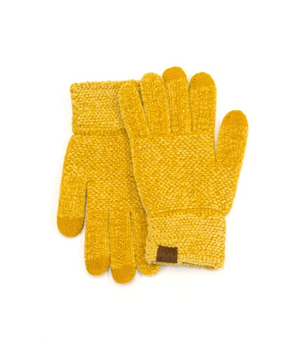 C.C� Chenille Touch Gloves