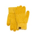 Mustard C.C� Chenille Touch Gloves