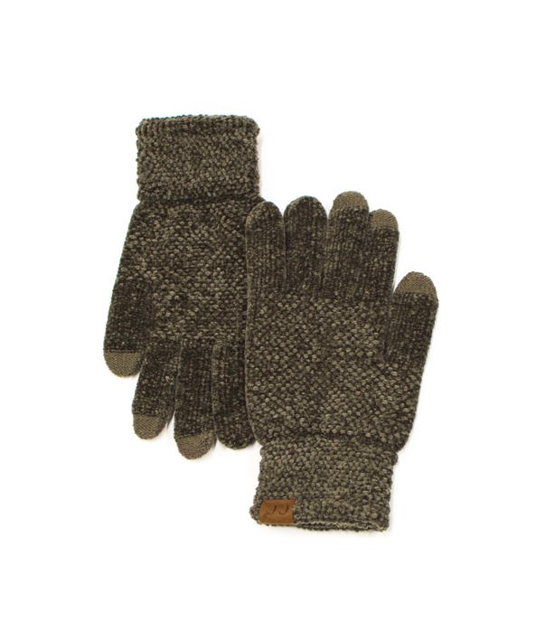 C.C� Chenille Touch Gloves
