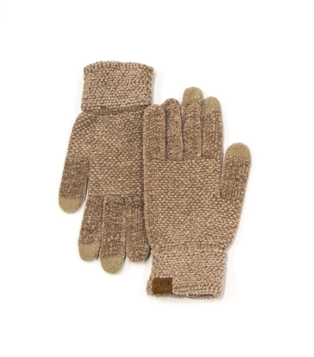 C.C� Chenille Touch Gloves