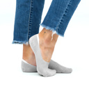 No Slip Knit Burnout Sneaker Socks- 3 Pack