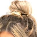  Boho Feather Bun Cuff