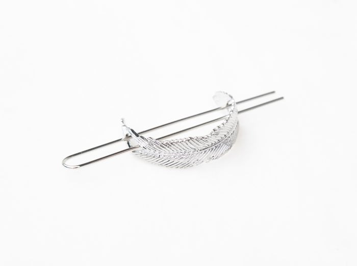 Boho Feather Bun Cuff