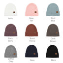  C.C� Fine Yarn Cuff Beanie Hat