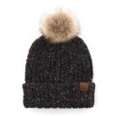  C.C� Confetti Pom Beanie Hat