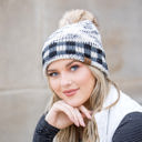  C.C� Buffalo Knit Pom Beanie Hat