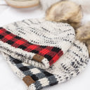  C.C� Buffalo Knit Pom Beanie Hat