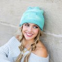  C.C� Tie Dye Boyfriend Beanie Hat