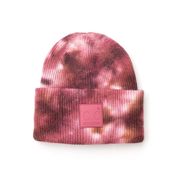 C.C� Tie Dye Boyfriend Beanie Hat