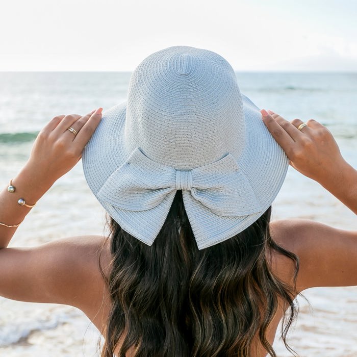 Bow Back Sun Hat