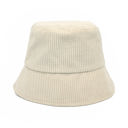 Cream Corduroy Bucket Hats