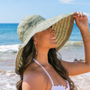  Classic Bow Accent Sunhat