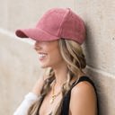  Corduroy Boyfriend Ball Cap Hat