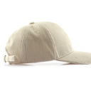 Beige Corduroy Boyfriend Ball Cap Hat