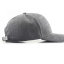 Gray Corduroy Boyfriend Ball Cap Hat