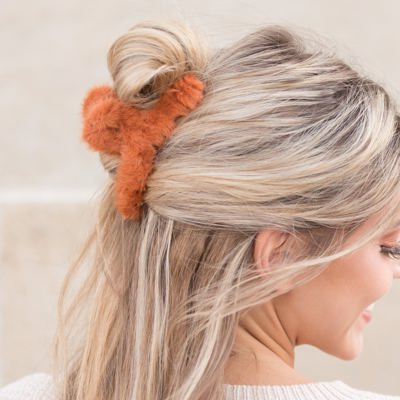 Fuzzy Fur Claw Clip | 3 Pack