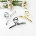  Metallic Loop Hair Claw