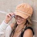  Corduroy Newsboy Cap