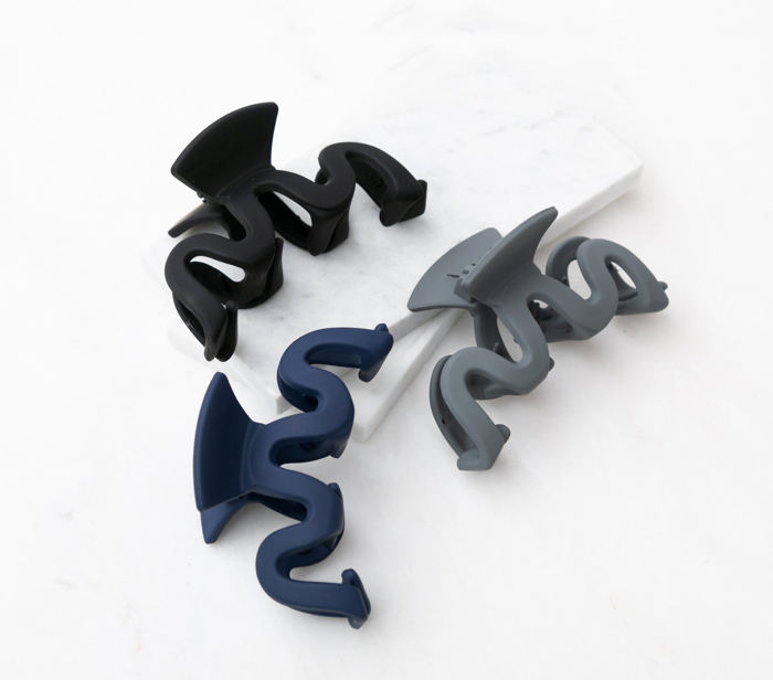 Zig Zag Hair Claws | 3 Pack