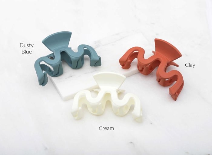 Zig Zag Hair Claws | 3 Pack