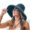 Black Drawstring Cargo Hats
