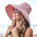 Blush Drawstring Cargo Hats