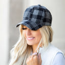  Fall Plaid Ball Caps Hat