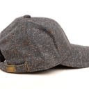 Smokey Gray Autumn Tweed Ball Caps Hat