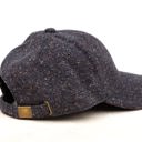Midnight Navy Autumn Tweed Ball Caps Hat