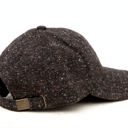 True Black Autumn Tweed Ball Caps Hat