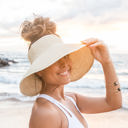  Foldable Wide Brim Bow Visor