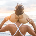  Foldable Wide Brim Bow Visor