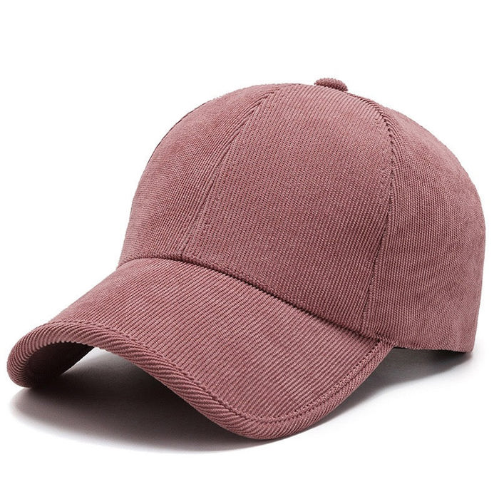 Micro Corduroy Boyfriend Ball Cap Hat