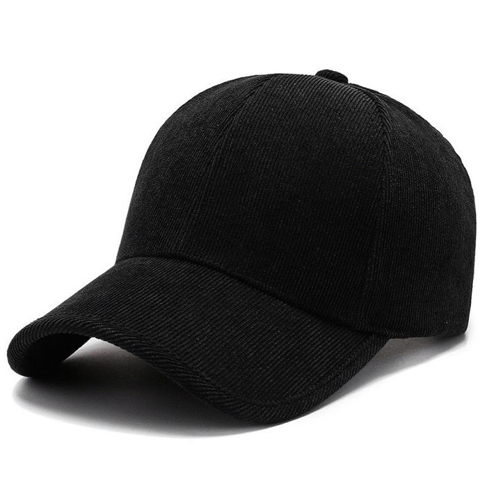 Micro Corduroy Boyfriend Ball Cap Hat