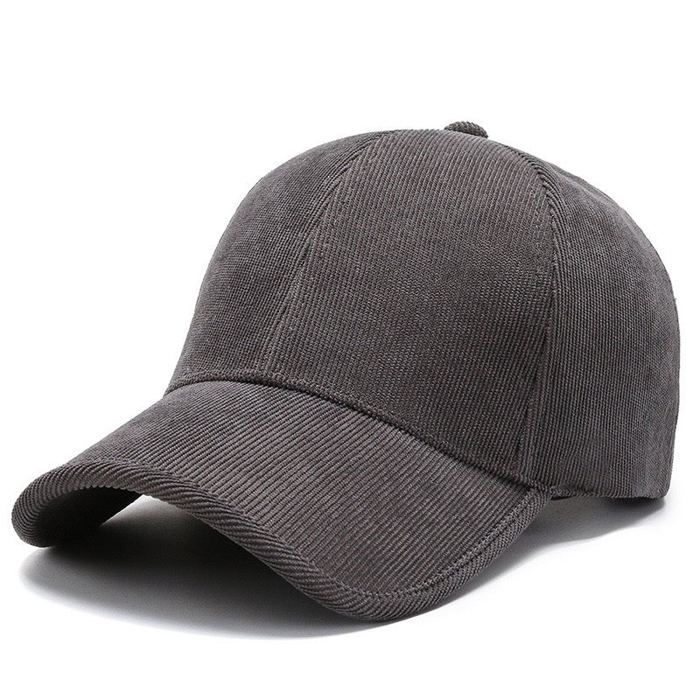 Micro Corduroy Boyfriend Ball Cap Hat