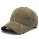 Olive Micro Corduroy Boyfriend Ball Cap Hat