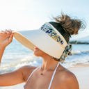  Scarf Accent Visor
