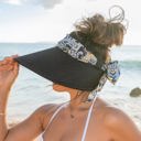  Scarf Accent Visor
