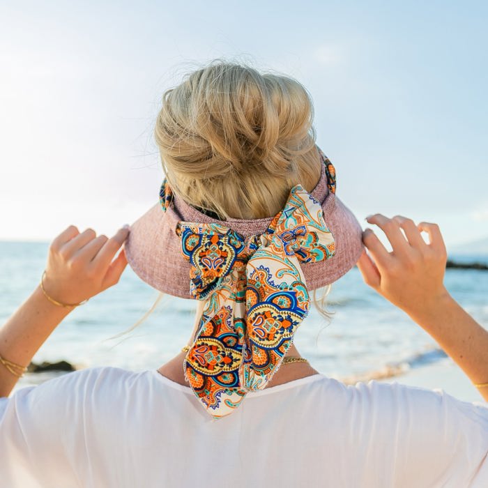 Scarf Accent Visor