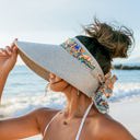  Scarf Accent Visor