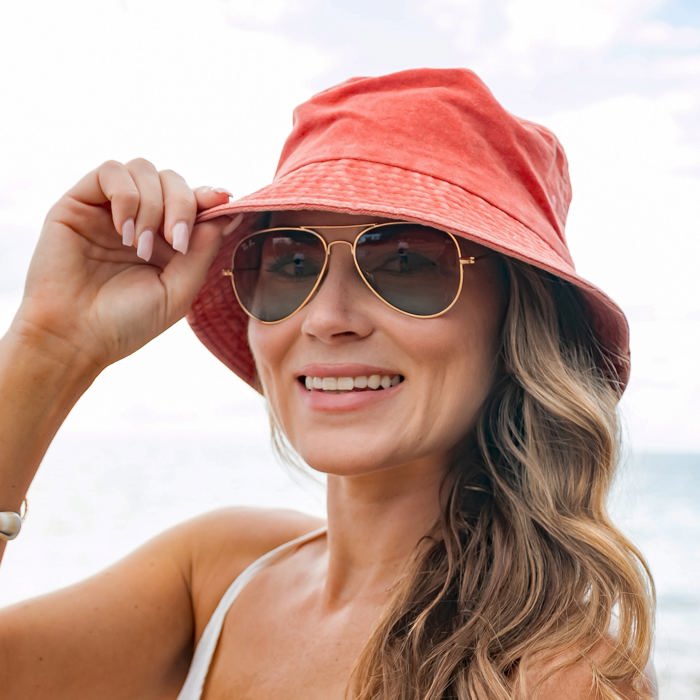 Distressed Bucket Hats